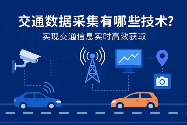 交通数据采集有哪些技术？实现交通信息实时高效获取