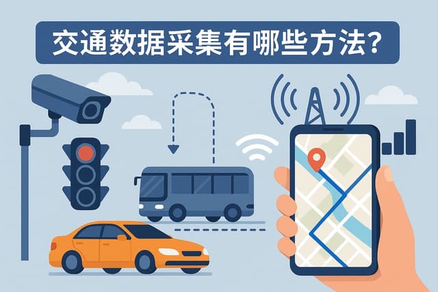 交通数据采集有哪些方法？智能终端实现实时数据收集