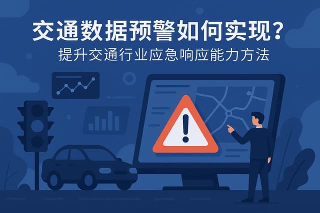 交通数据预警如何实现？提升交通行业应急响应能力方法