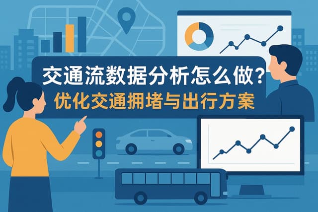 交通流数据分析怎么做？优化交通拥堵与出行方案