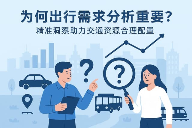 出行需求分析为何重要？精准洞察助力交通资源合理配置