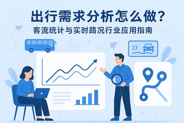 出行需求分析怎么做？客流统计与实时路况行业应用指南
