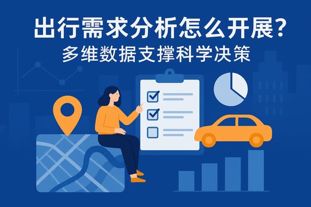 出行需求分析怎么开展？多维数据支撑科学决策