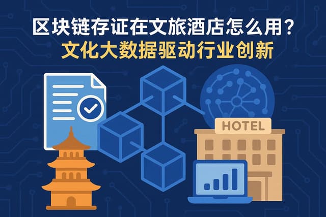 区块链存证在文旅酒店怎么用？文化大数据驱动行业创新