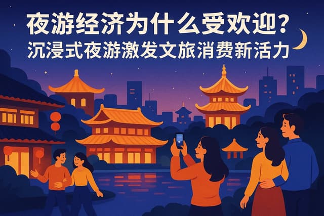 夜游经济为什么受欢迎？沉浸式夜游激发文旅消费新活力