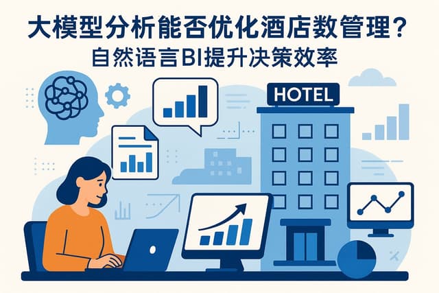 大模型分析能否优化酒店数据管理？自然语言BI提升决策效率