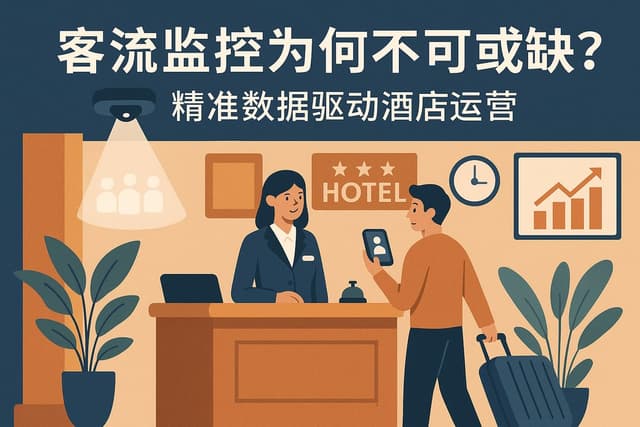 客流监控为何不可或缺？精准数据驱动酒店运营