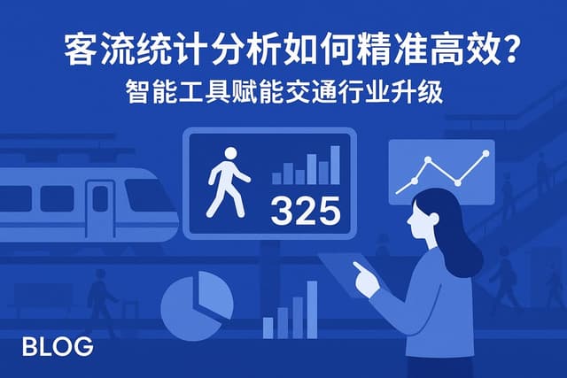 客流统计分析如何精准高效？智能工具赋能交通行业升级