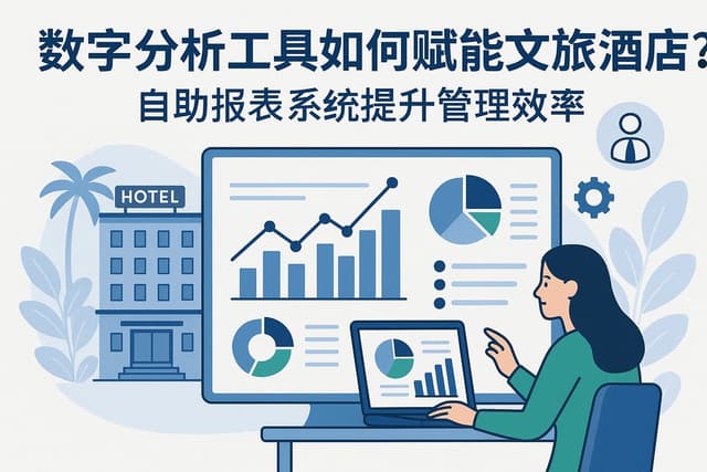 数字分析工具如何赋能文旅酒店？自助报表系统提升管理效率