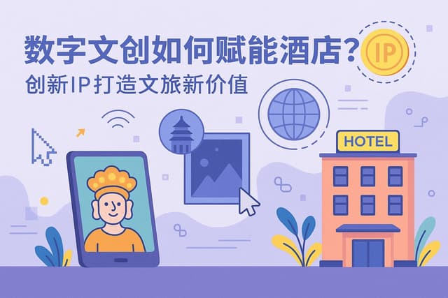 数字文创如何赋能酒店？创新IP打造文旅新价值