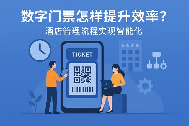 数字门票怎样提升效率？酒店管理流程实现智能化