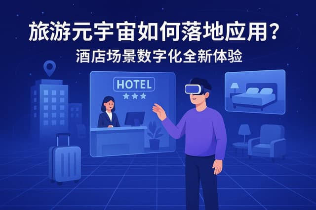 旅游元宇宙如何落地应用？酒店场景数字化全新体验