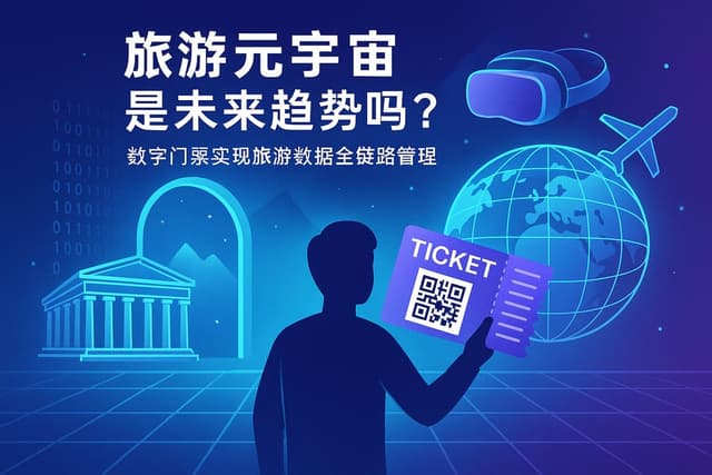 旅游元宇宙是未来趋势吗？数字门票实现旅游数据全链路管理