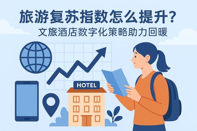 旅游复苏指数怎么提升？文旅酒店数字化策略助力回暖