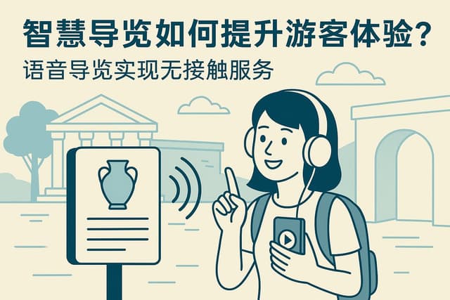 智慧导览如何提升游客体验？语音导览实现无接触服务
