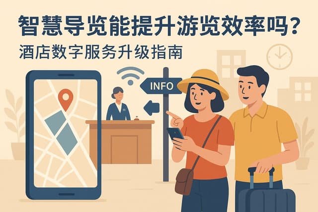 智慧导览能提升游览效率吗？酒店数字服务升级指南