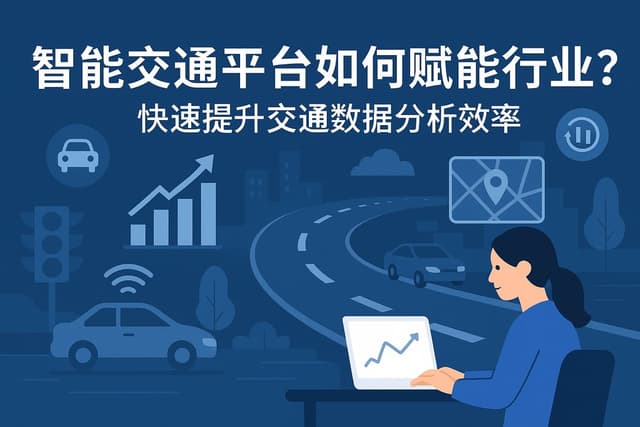 智能交通平台如何赋能行业？快速提升交通数据分析效率