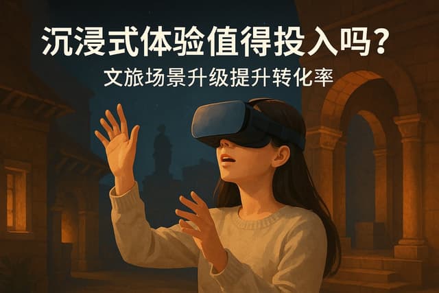 沉浸式体验值不值得投入？文旅场景升级提升转化率