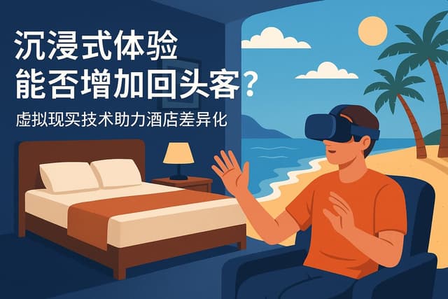 沉浸式体验能否增加回头客？虚拟现实技术助力酒店差异化