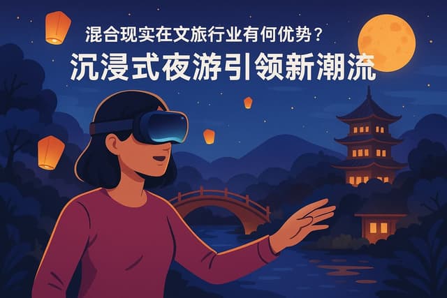 混合现实在文旅行业有何优势？沉浸式夜游引领新潮流
