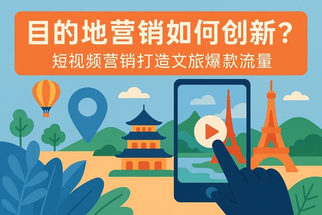目的地营销如何创新？短视频营销打造文旅爆款流量