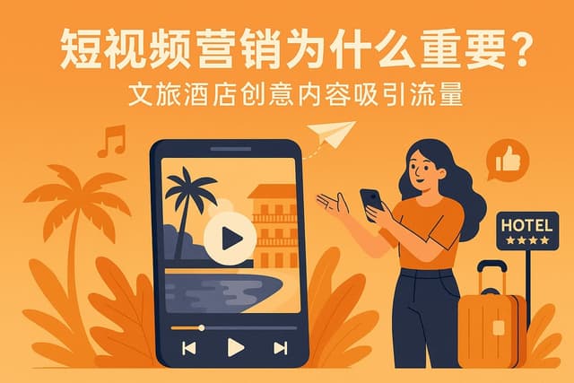 短视频营销为什么重要？文旅酒店创意内容吸引流量
