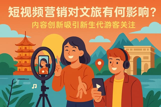 短视频营销对文旅有何影响？内容创新吸引新生代游客关注