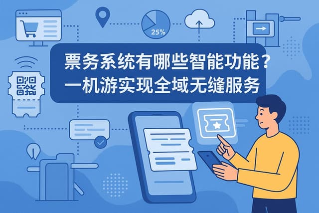 票务系统有哪些智能功能？一机游实现全域无缝服务