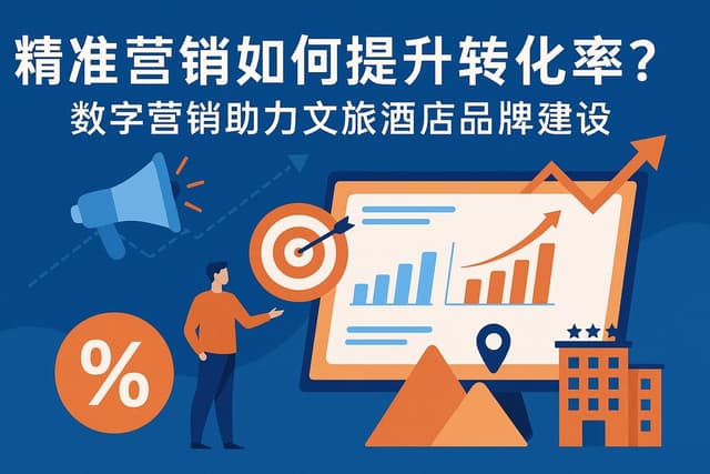 精准营销如何提升转化率？数字营销助力文旅酒店品牌建设