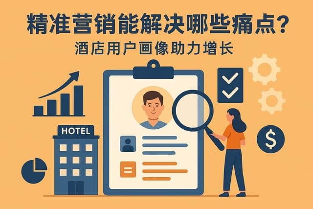 精准营销能解决哪些痛点？酒店用户画像助力增长