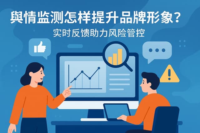 舆情监测怎样提升品牌形象？实时反馈助力风险管控