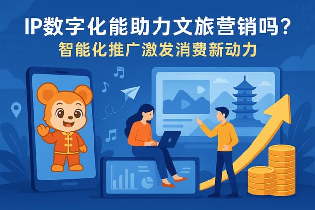 IP数字化能助力文旅营销吗？智能化推广激发消费新动力