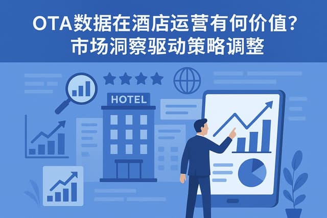 OTA数据在酒店运营有何价值？市场洞察驱动策略调整
